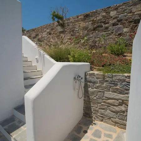 Luna Bianca, Private With Pool & Jacuzzi, Stelida Naxos Сasa de vacaciones *